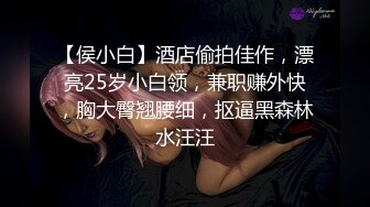 【侯小白】酒店偷拍佳作，漂亮25岁小白领，兼职赚外快，胸大臀翘腰细，抠逼黑森林水汪汪