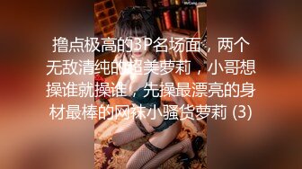 撸点极高的3P名场面，两个无敌清纯的超美萝莉，小哥想操谁就操谁，先操最漂亮的身材最棒的网袜小骚货萝莉 (3)